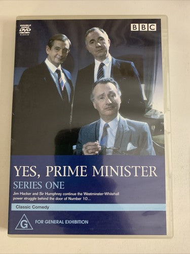 Yes, Prime Minister : Series 1 (DVD, 1986) BBC Region 4