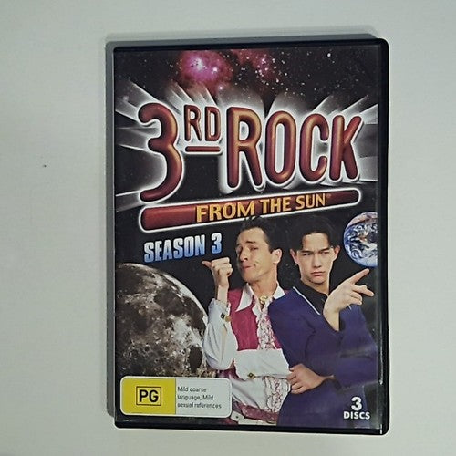 3rd Rock from the Sun : Season 3 (DVD, 1998, 3-Disc) Region 4
