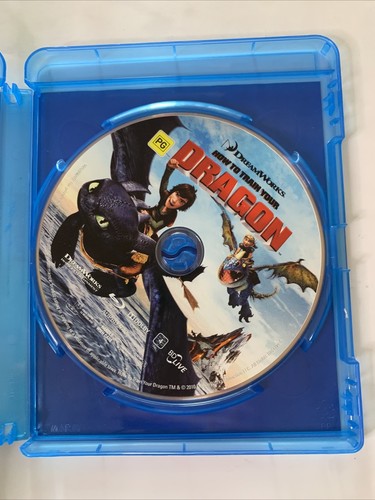 How to Train Your Dragon (Blu-ray, 2010) DreamWorks Animation Film Region B