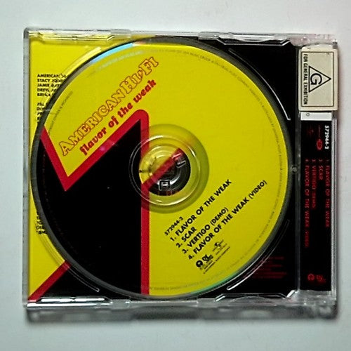 American Hi-Fi – Flavor Of The Weak (CD, 2001) Australia 572944-2