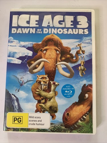 Ice Age: Dawn of the Dinosaurs (DVD, 2009) Animated Film Region 4
