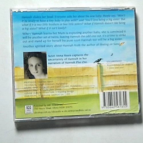 Hannah Gleeson Plus One by Libby Gleeson (CD, 2003) Australia
