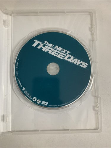 The Next Three Days (DVD, 2010) Russell Crowe Region 4