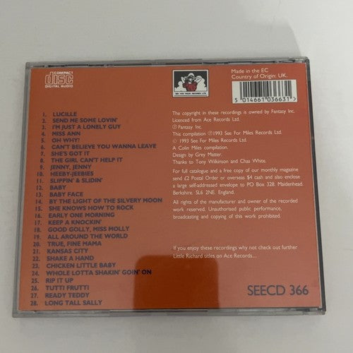 Little Richard – The EP Collection (CD, 1993) UK SEECD 366