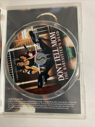 Don't Tell Mom the Baby-Sitter's Dead (DVD, 1991) Christina Applegate Region 4
