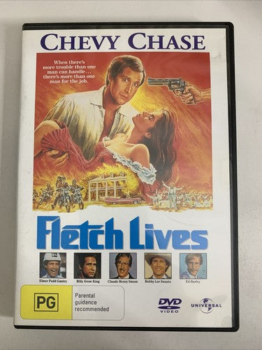 Fletch Lives (DVD, 1989) Chevy Chase, Julianne Phillips Region 4 &2 NEW