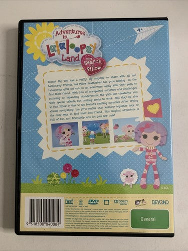 Adventures in Lalaloopsy Land: The Search for Pillow (DVD, 2011) Region  4
