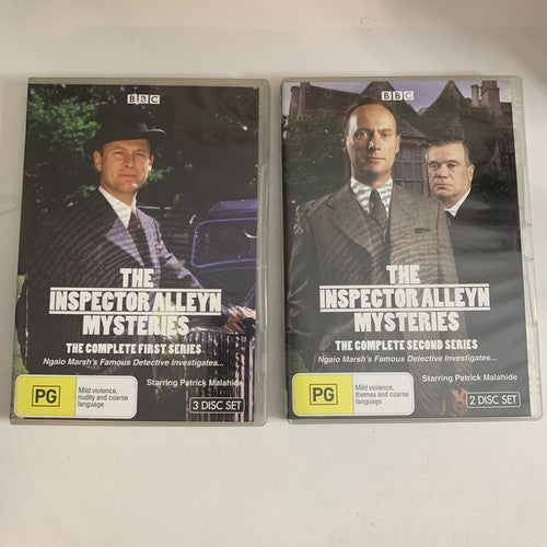 The Inspector Alleyn Mysteries : Series 1 & 2 (DVD, 1992, 5-Disc) Region 4