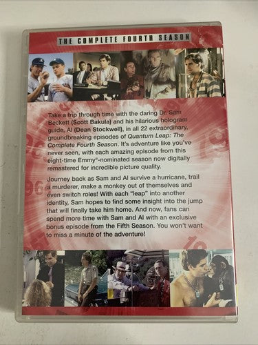 Quantum Leap : Season 4 (DVD, 1989, 6-Disc) Region 4