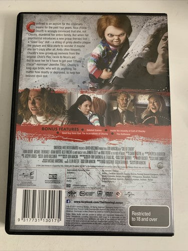 Cult of Chucky (DVD, 2017) Horror Film Region 4