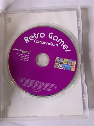 Retro Games Collection 10 Full Version PC Windows CD-ROM Game