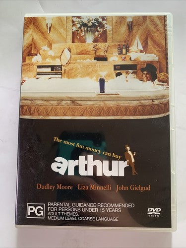 Arthur (DVD, 1981) Liza Minnelli, Dudley Moore Region 4 NEW