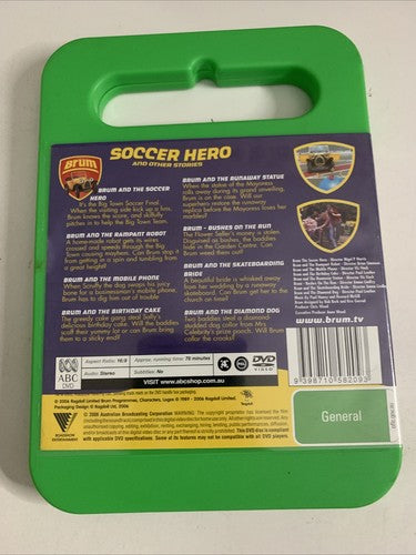 Brum: Soccer Hero (DVD, 1992) ABC Kids Region 4