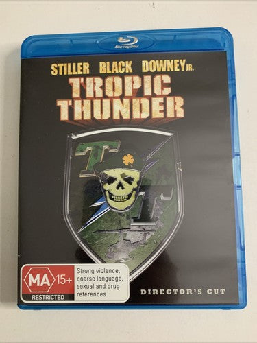 Tropic Thunder (Director's Cut, Blu-ray, 2008) Region B