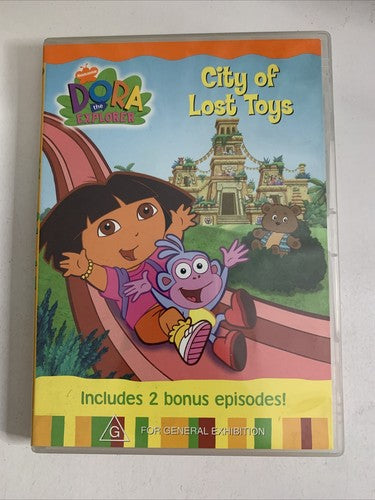 Dora the Explorer: City of Lost Toys (DVD, 2000) Nickelodeon Region 4