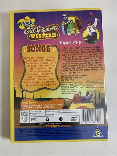 The Wiggles : Cold Spaghetti Western (DVD, 2004) Region 4