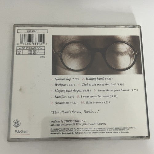 Elton John – Sleeping With The Past (CD, 1989) Australasia 838 839-2
