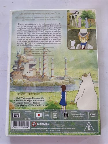 The Cat Returns (DVD, 2002) Anime Studio Ghibli Film Region 4