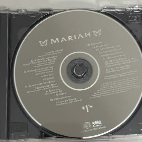 Mariah Carey – #1's (CD, 1998) Japan Bonus Track