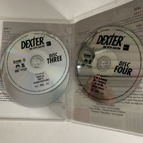 Dexter : Season 5 (DVD, 2009, 4-Disc) Region 4