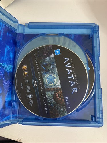 Avatar (Extended Collector's Edition, Blu-ray, 2009, 3-Disc) Region B
