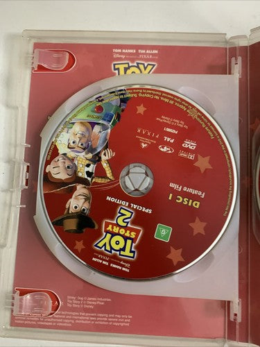 Toy Story 2 (Special Edition, DVD, 1999, 2-Disc) Disney Pixar Region 4