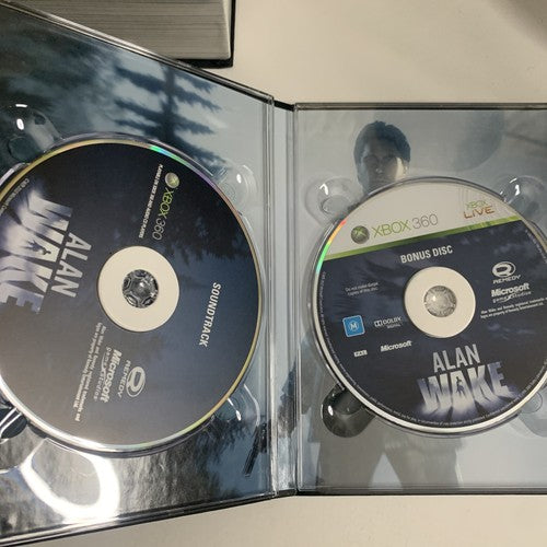 Alan Wake Limited Collectors Edition XBOX 360 PAL with Book, Soundtrack, Game