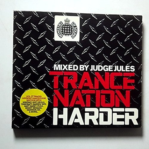 Judge Jules – Trance Nation Harder (CD, 2003, 2-Disc) UK MOSCD75