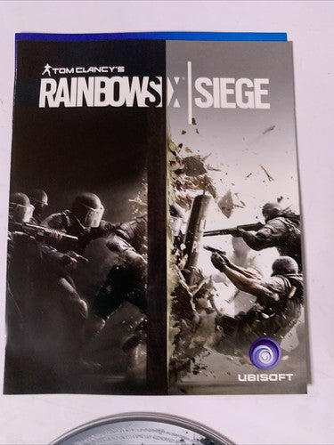 Tom Clancy's Rainbow Six Siege PS4 Playstation 4 Game Complete