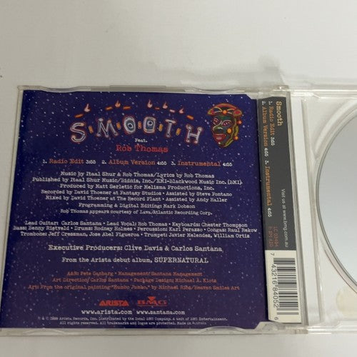 Santana, Rob Thomas – Smooth (CD, 1999) Australia 74321 68405 2