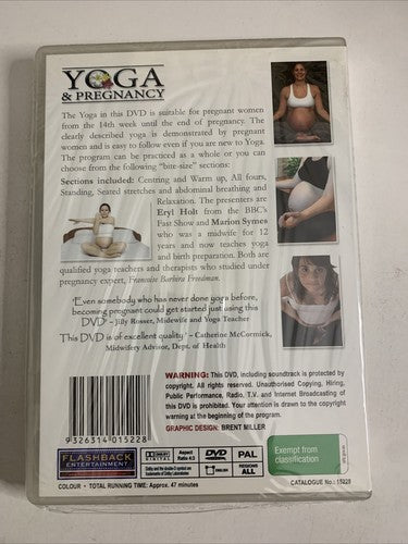 Yoga & Pregnancy: Guide to Parental Fitness & Healthy Birth (DVD) All Region NEW