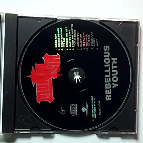 Mortal Sin – Rebellious Youth (CD, 1991) Australia VOZCD2054