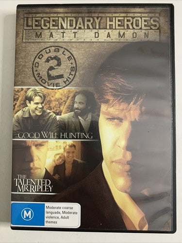Good Will Hunting / The Talented Mr Ripley (DVD, 1997) Matt Damon Region 4 NEW
