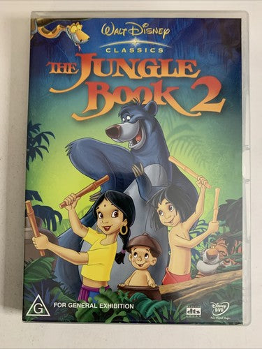 The Jungle Book 2 (DVD, 2002) Disney Animated Film Region 4