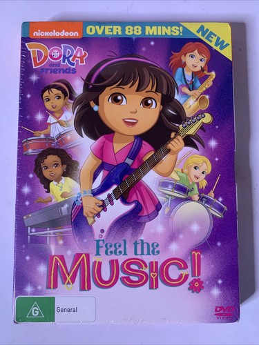 Dora & Friends: Feel the Music! (DVD, 2015) Animation Region 4 NEW Sealed