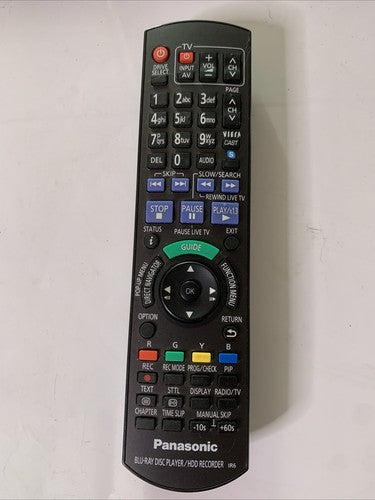 Genuine Panasonic Remote Control N2QAYB000611 For Blu-ray Player HDD Recorder