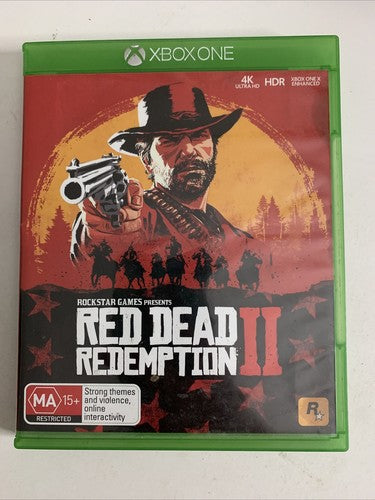 Red Dead Redemption 2  Microsoft XBOX One 2018 Game + Map