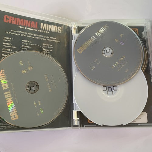 Criminal Minds : Season 4 (DVD, 2008, 7-Discs) Region 4