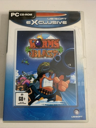 Worms Blast PC Windows CD-ROM Ubisoft Game