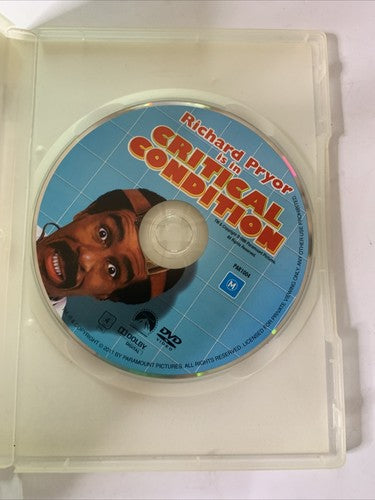 Critical Condition (DVD, 1986) Richard Pryor Comedy  Region 4