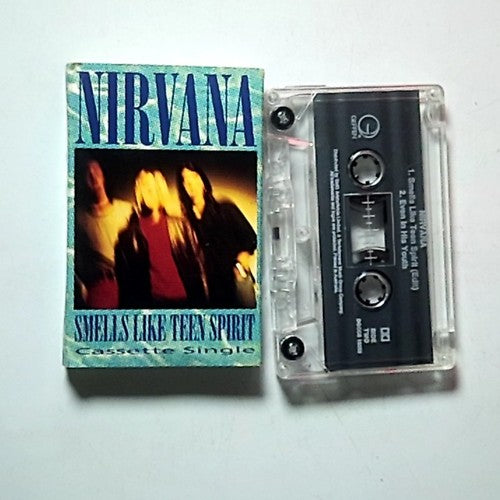 Nirvana – Smells Like Teen Spirit (Cassette, 1991) Australasia DGCCS-19050