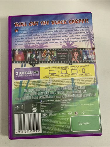Monster High: Frights, Camera, Action! (DVD, 2013) Region 4 &2