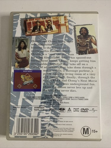 Cheech & Chong's Next Movie (DVD, 1980)  Tommy Chong, Cheech Marin Region 4 &2