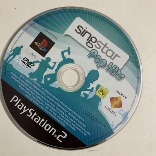 Singstar Pop Hits  PS2 Sony PlayStation 2  PAL Karaoke Game Complete