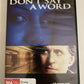 Don't Say a Word (DVD, 2001) Michael Douglas, Brittany Murphy Region 4 NEW