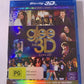 Glee Cast – Glee The 3D Concert (Blu-ray 3D + 2D + DVD, 2011, 2-Disc) Region B &