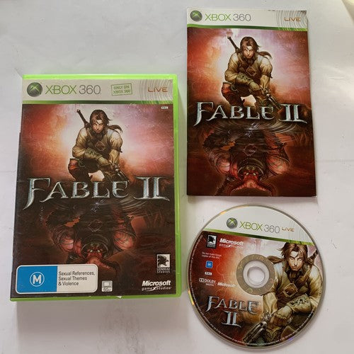 Fable 2 Microsoft XBOX 360 PAL 2008 Game Complete