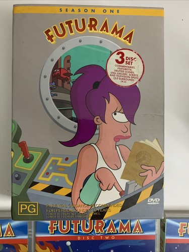 Futurama : Season 1 Boxset (DVD, 1999, 3-Disc) Region 4