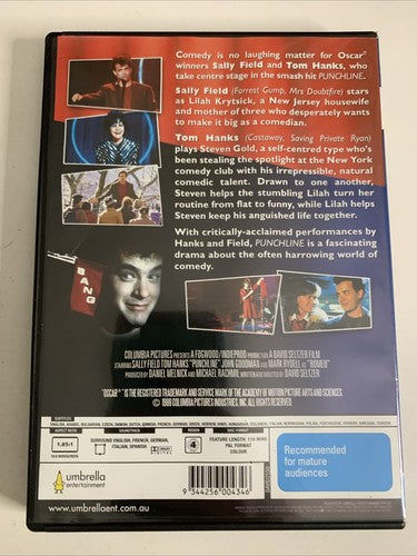 Punchline (DVD, 1988) John Goodman, Tom Hanks, Sally Field Region 4