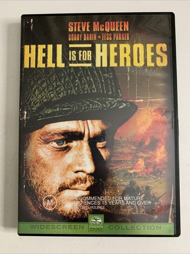 Hell Is for Heroes (DVD, 1961) Steve McQueen, James Coburn Region 4 NEW